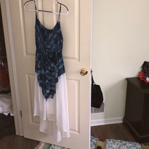 Red Haute Tie Dye Dress *new without tags*